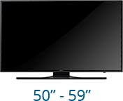 50" - 59"