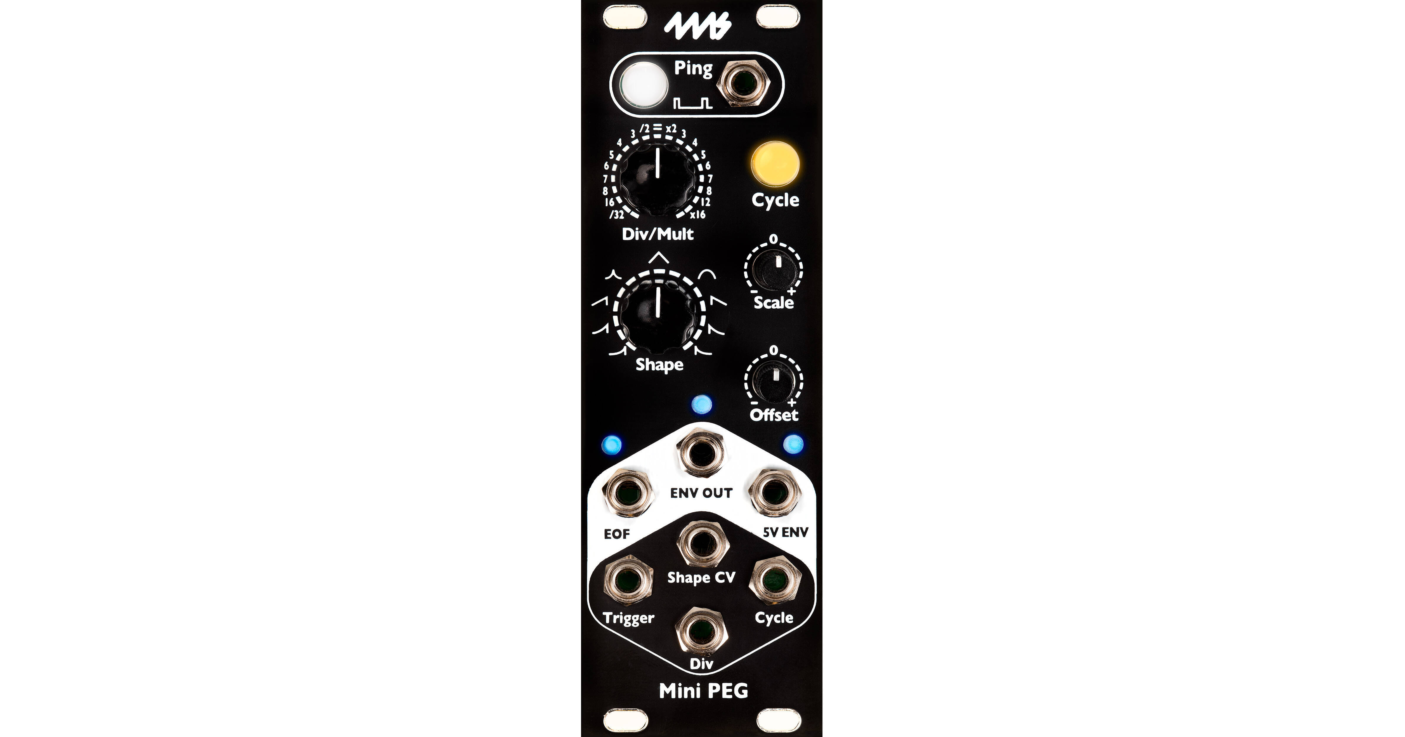 4ms Mini Peg Pingable Envelope Generator Module MPEG B&H Photo