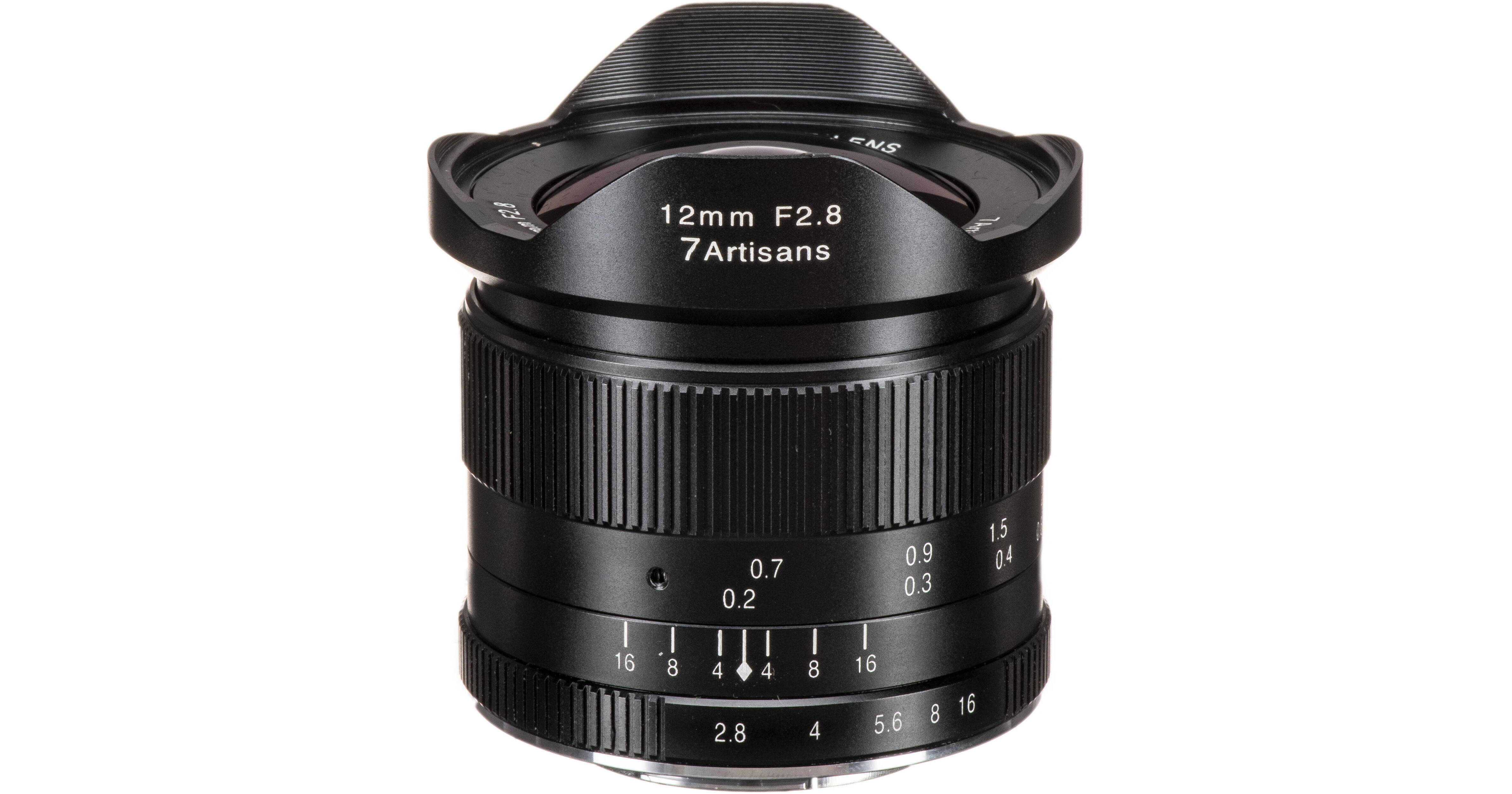 7Artisans 12mm f/2.8 Lens for Micro Four Thirds A604B B&H Photo