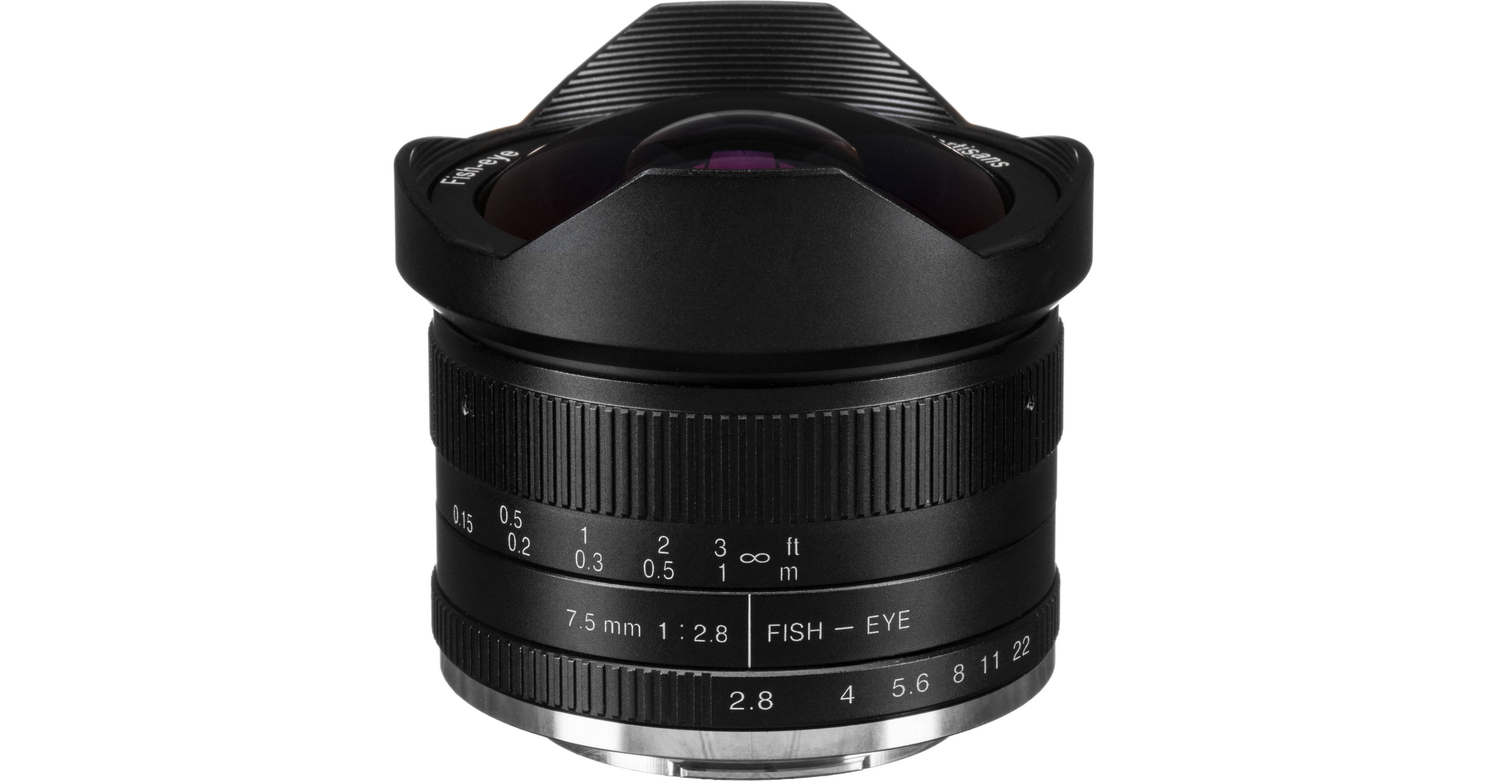 7Artisans 7.5mm f/2.8 Fisheye Lens for Fujifilm X A303B B&H