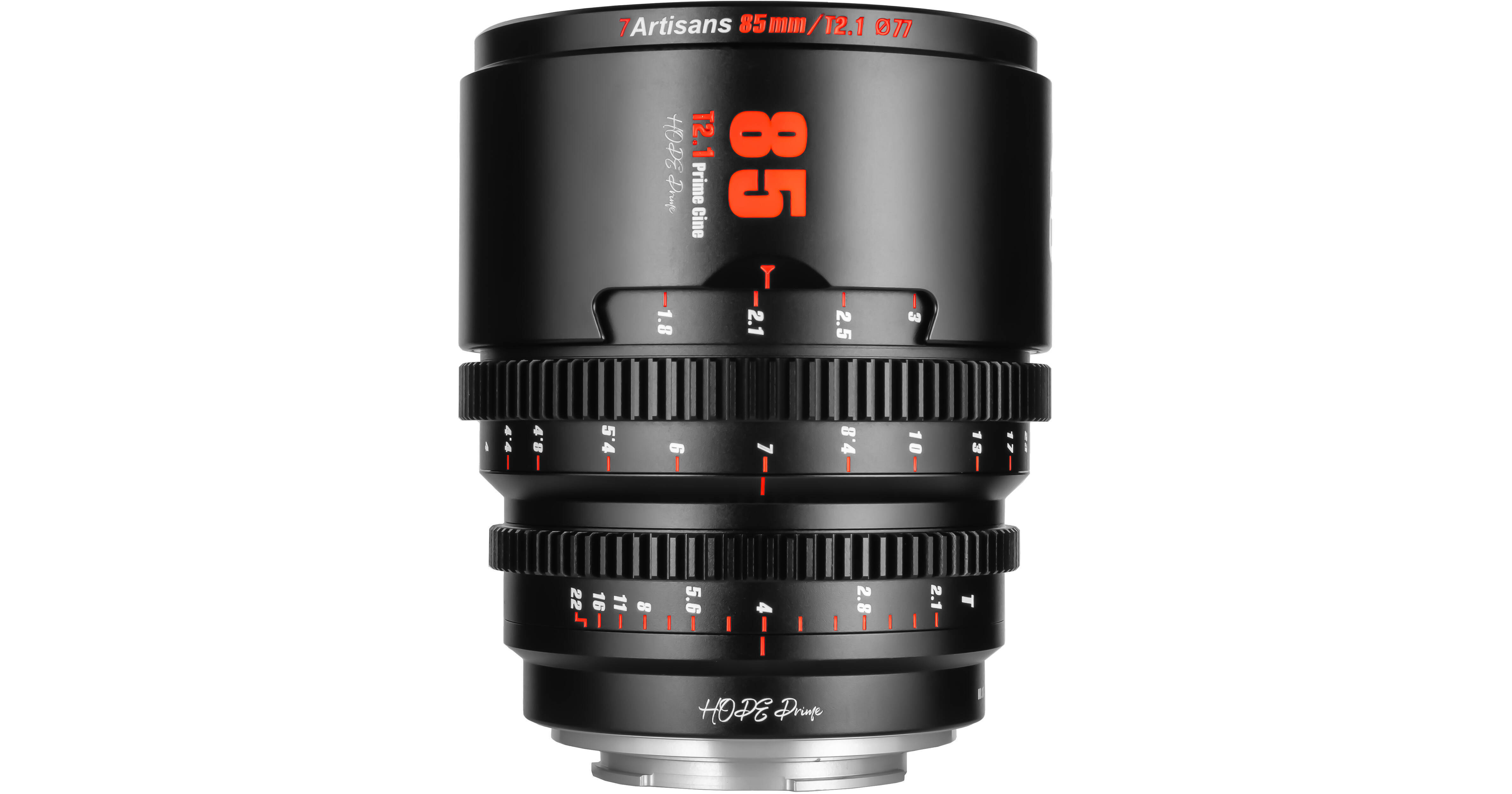 Obiettivo Cine 7artisans 85mm T2.0 Per Canon RF - Full Frame, Messa A Fuoco Manuale