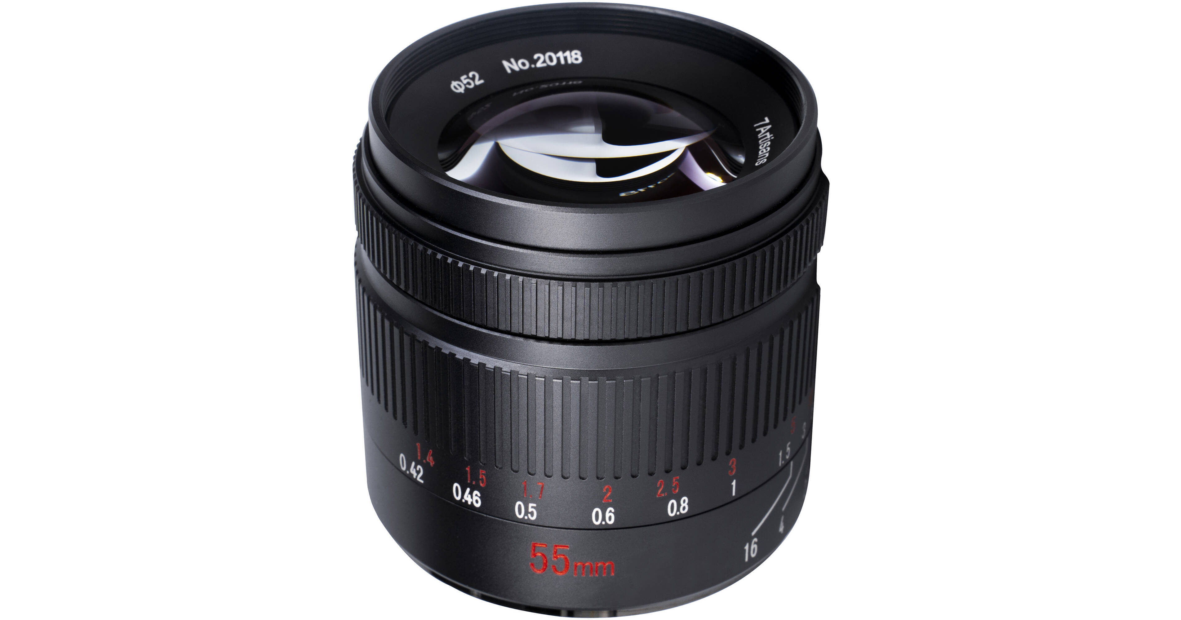7Artisans 55mm f/1.4 Mark II Lens for Micro Four Thirds A504B-II 7Artisans 55mm f/1.4 Mark II Lens for Micro Four Thirds A504B-II