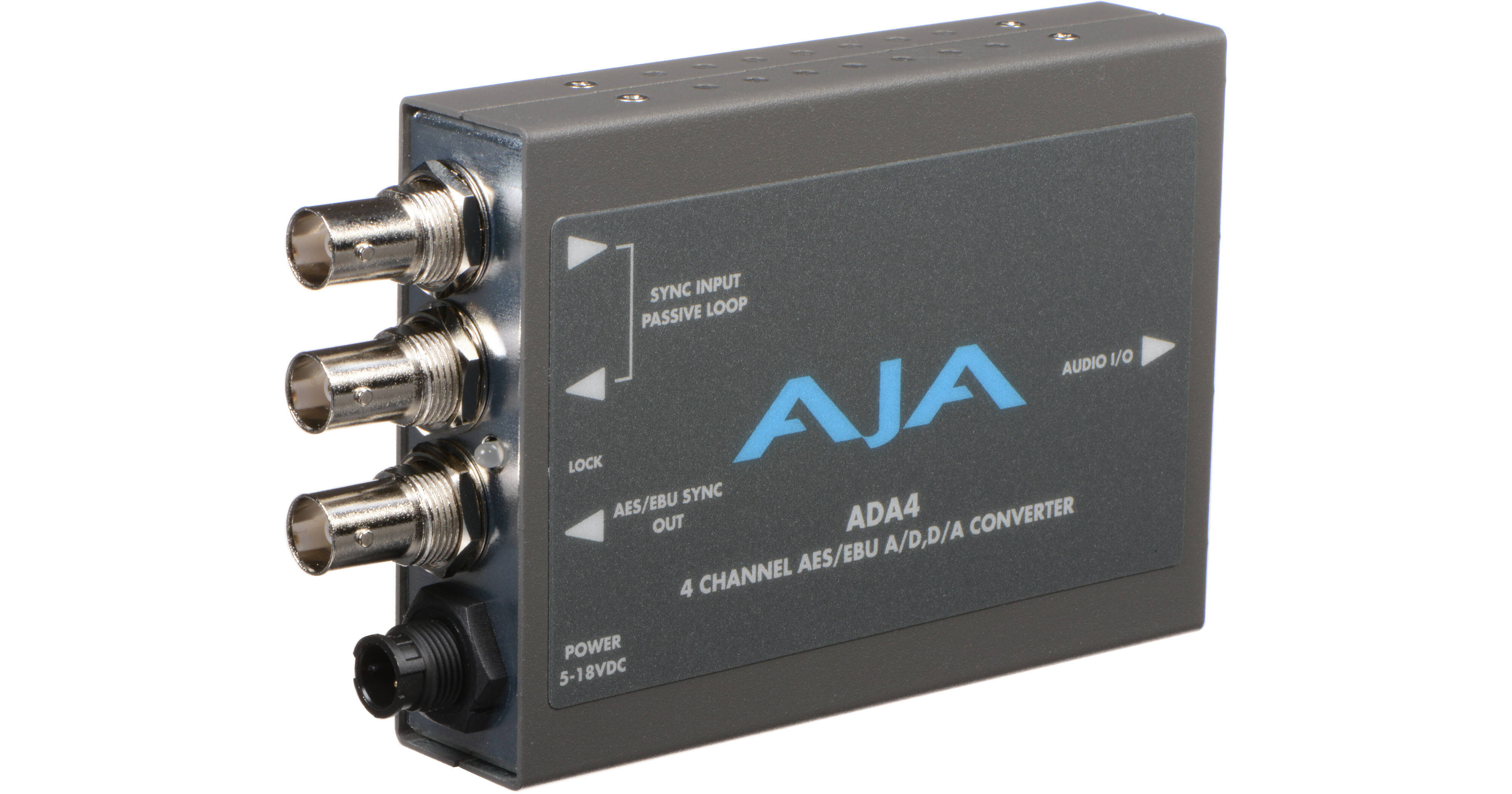 AJA 4-Channel Bi-Directional Audio A/D & D/A Converter ADA4 B&H