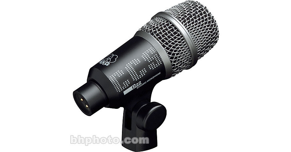 AKG D22 Instrument Microphone 3100 X 00020 B&H Photo Video