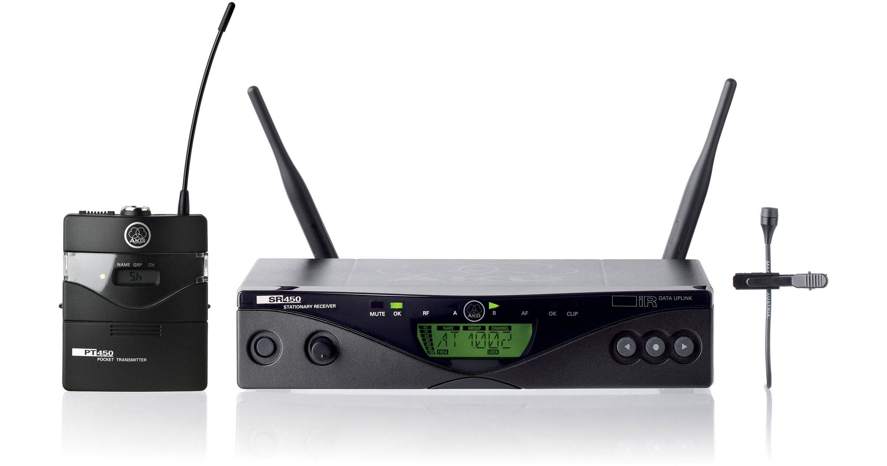 AKG WMS450 Presenter Wireless Microphone System 3238X00010 B&H