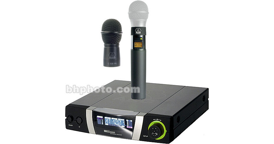 AKG WMS4000 Wireless Handheld Microphone System WMS4000/535/3