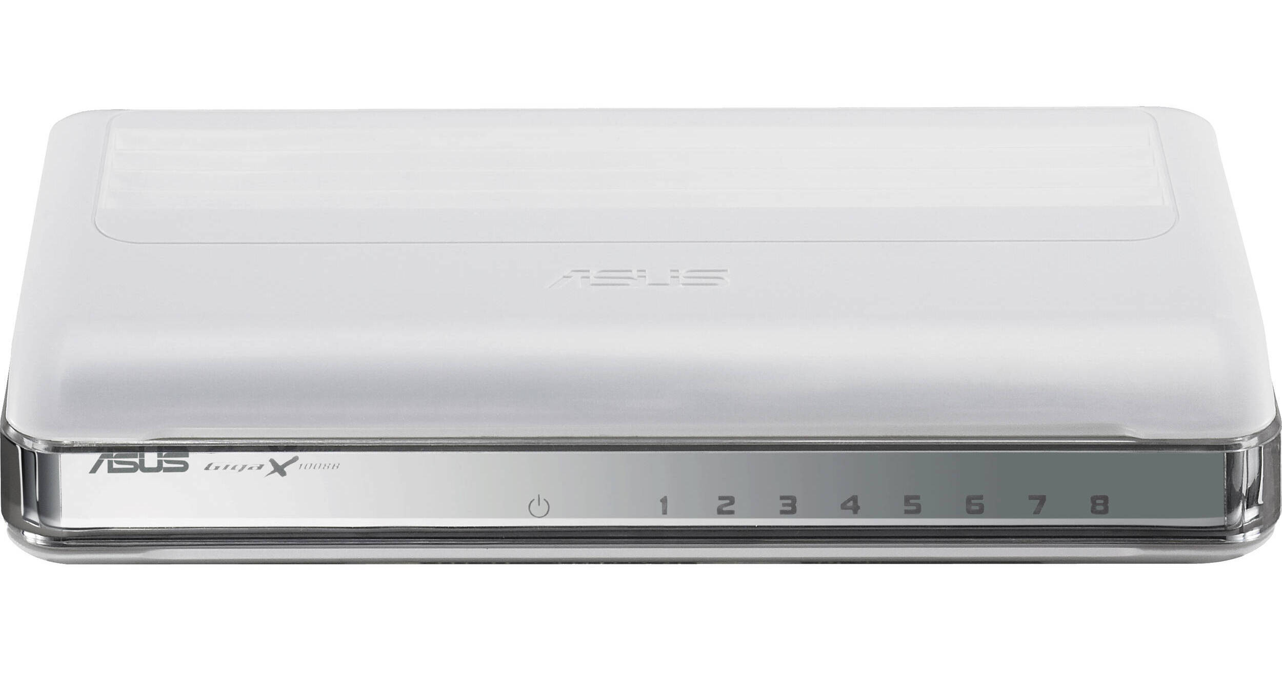 ASUS GX1008B 8-Port 10/100Mbps Desktop Switch with Green GX1008B