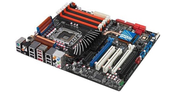 ASUS P6T DELUXE V2 マザーボード CPU付 ASUS P6T Deluxe V2 Computer Motherboard P6TDELUXEV2 B&H Photo