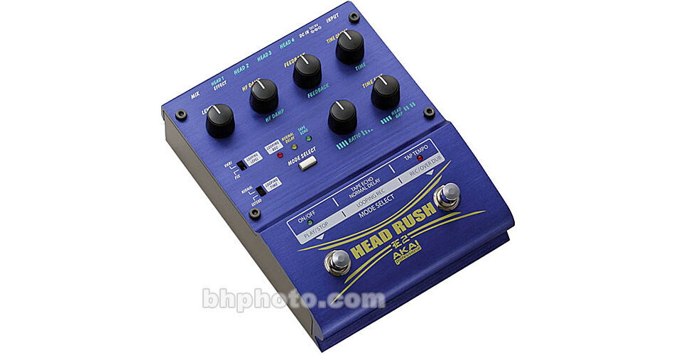 Akai Professional Headrush Echo/Delay Simulator E2 HEADRUSH B&H