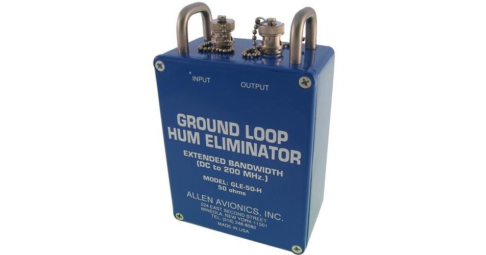 Allen Avionics GLE-50-H Ground Loop Hum Eliminator GLE-50-H B&H