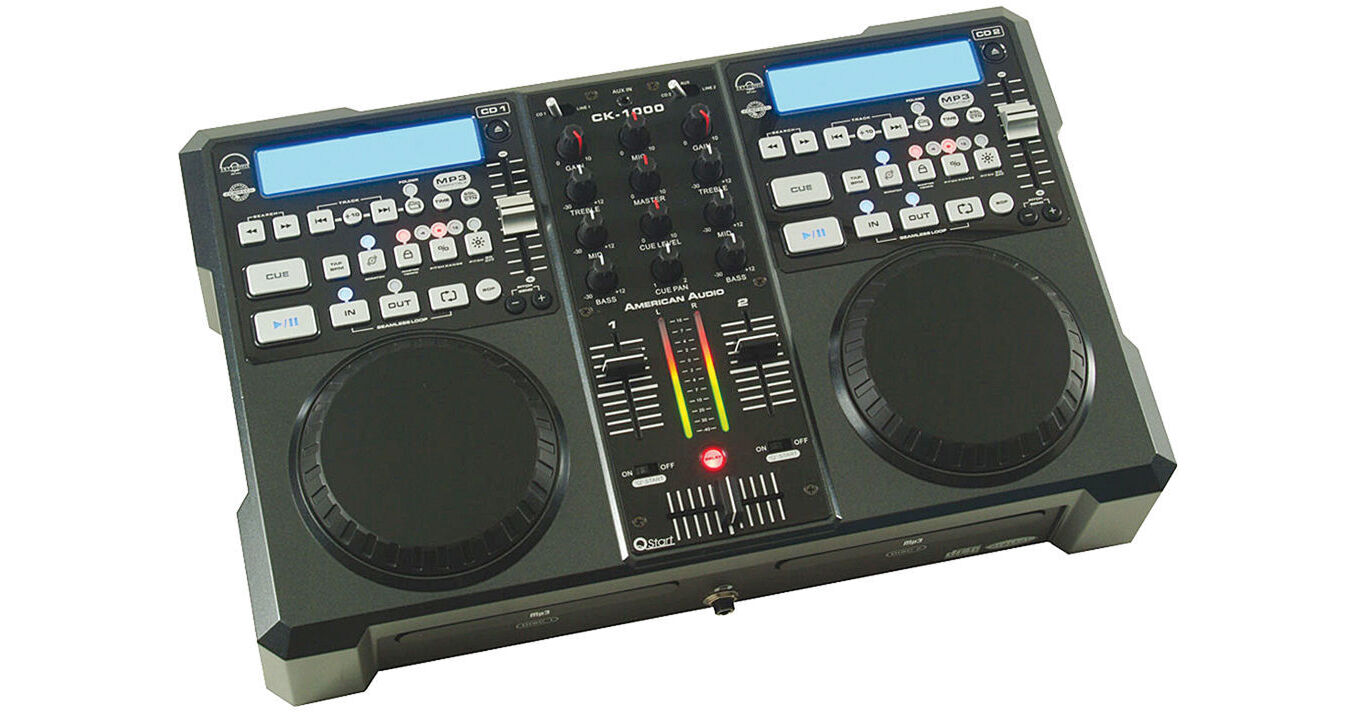 American Audio デュアルCDJ　CK-1000 American Audio CK-1000 MP3 - Professional MP3/CD CK-1000 MP3 B&H