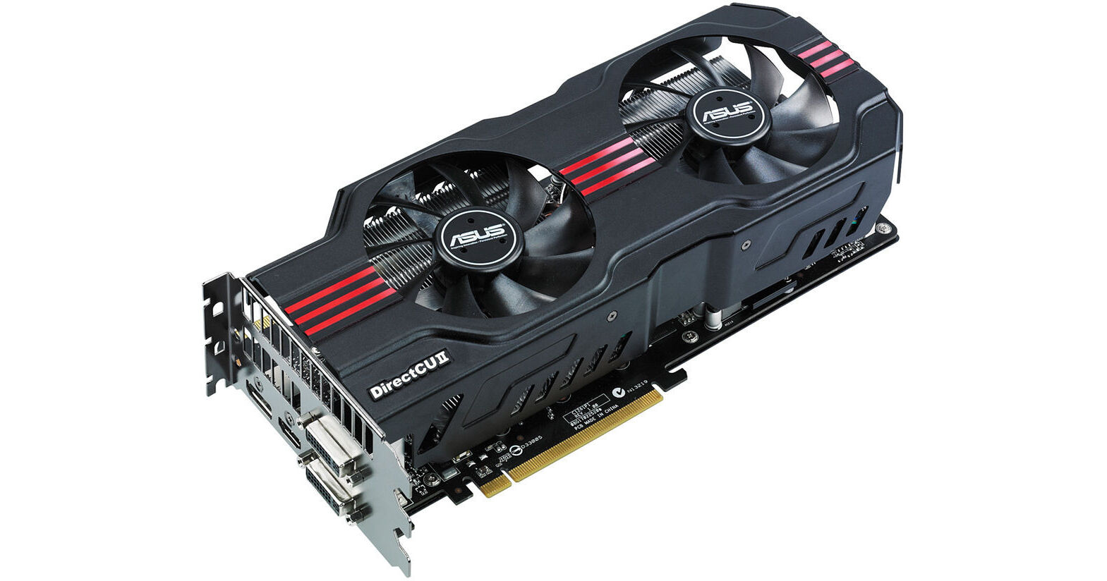 ASUS DirectCU II グラフィックボード ASUS GTX580 DirectCU II Graphics Card 90-C1CQ40-W0UAY0BZ B&H