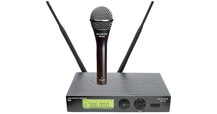 Audix RAD360 Handheld Wireless Microphone System W3OM3P B&H