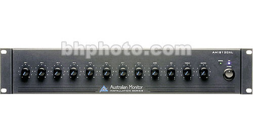 Australian Monitor AMIS120XL 120 Watt 8-Channel Mixer AMIS120XL