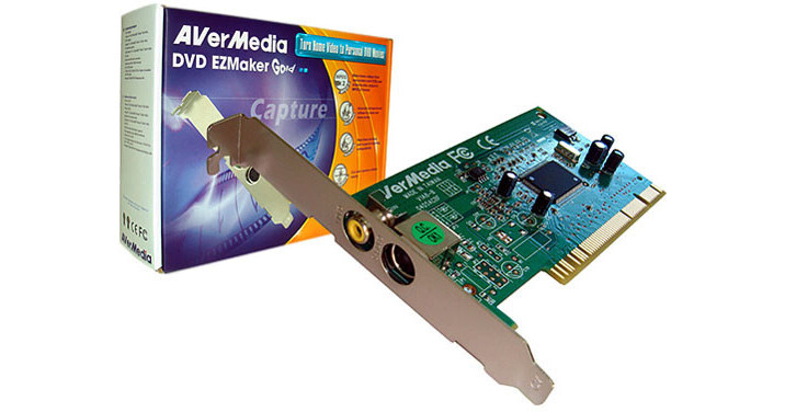 AVerMedia DVD EzMaker Gold - PCI Video Capture Card and