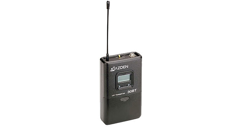 Azden 30BT Bodypack Transmitter 30BT B&H Photo Video