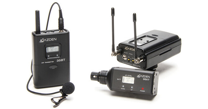 Azden 330LX 2-Person Camera-Mount Wireless Combo Microphone