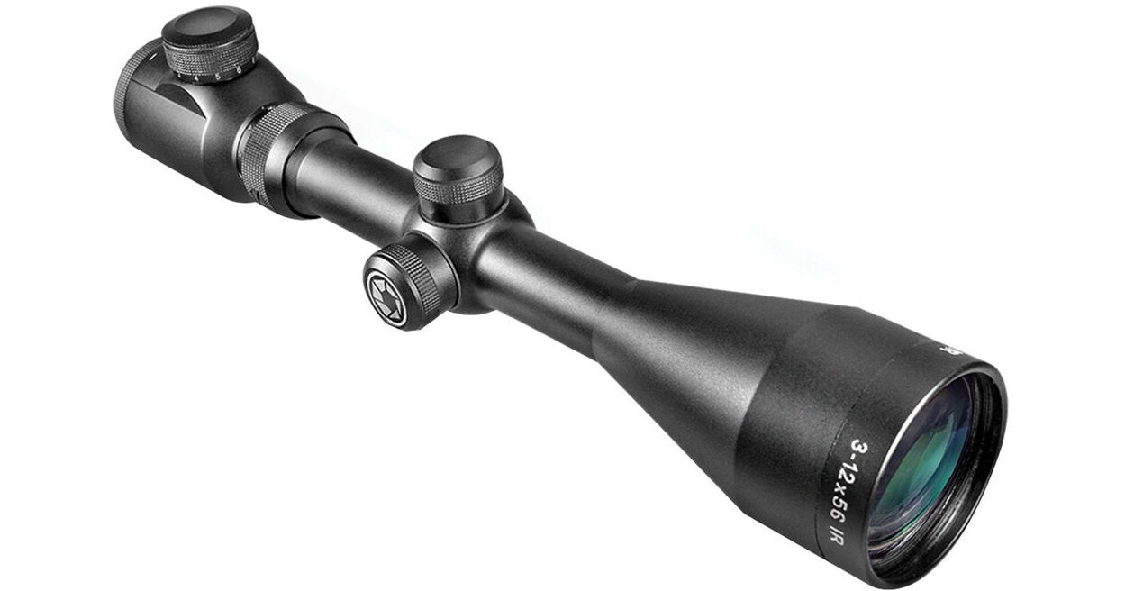 Barska 3-12x56 Huntmaster Pro Riflescope (Black Matte) AC11312