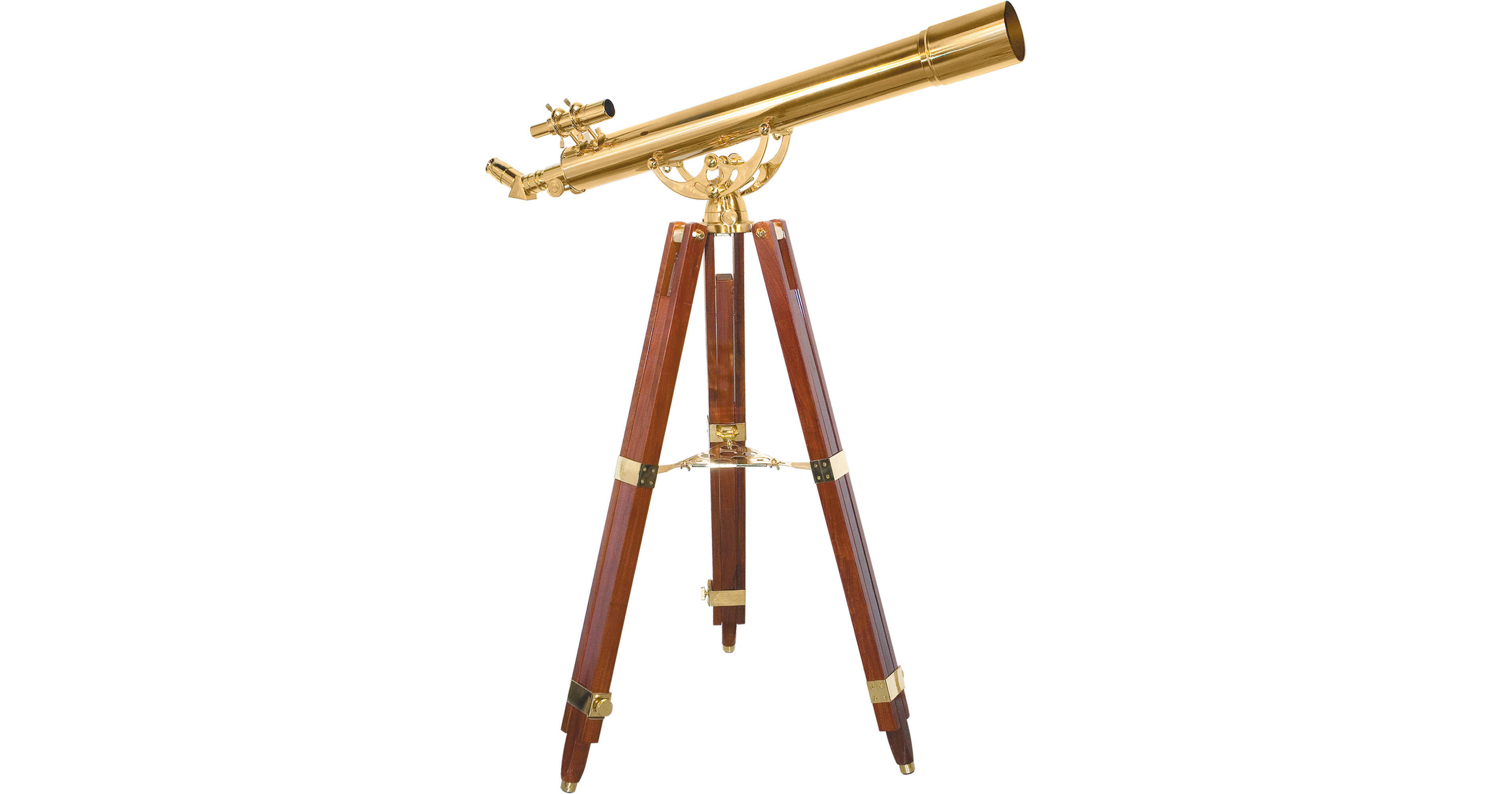 Barska 36x80 Brass Refractor Telescope AE10824 B&H Photo Video