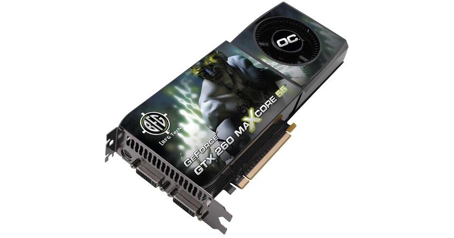 BFG Tech nVIDIA GeForce GTX 260 OC MAXCORE BFGEGTX260MC896OCDE