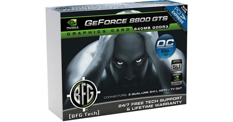 Geforce 8800 Gts 640 NVIDIA GeForce 8800 GTS Refresh: Asus And XFX