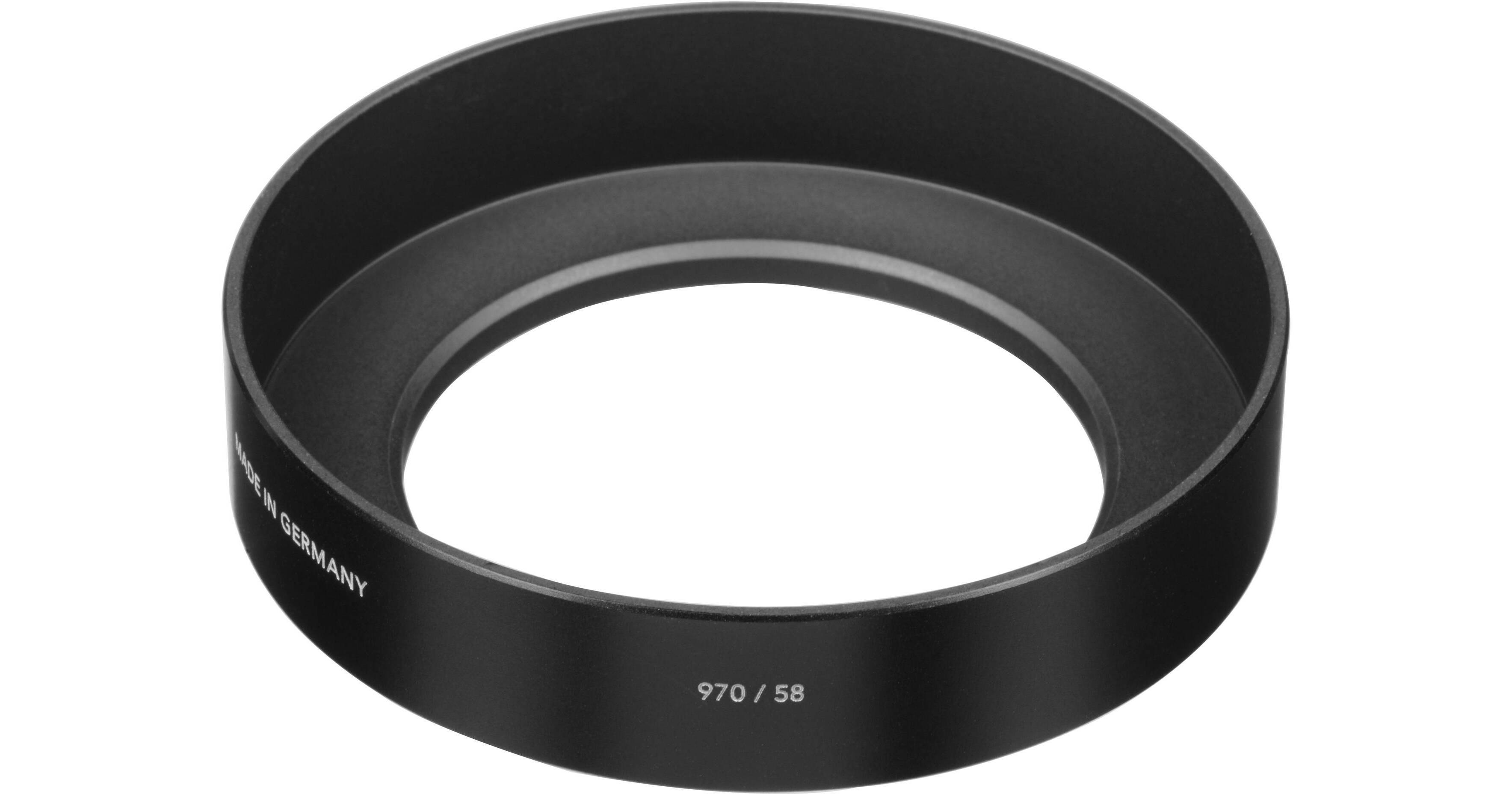 58mm Metal Wide Angle Screw-In Lens Hood – Compatible With 58mm Thread Lenses 11 thumbnail image