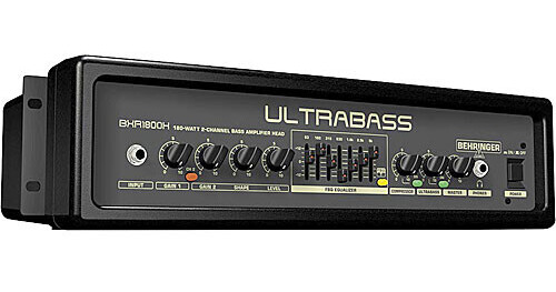 Behringer ULTRABASS BXR1800H 180W Stereo Bass Amplifier BXR1800H