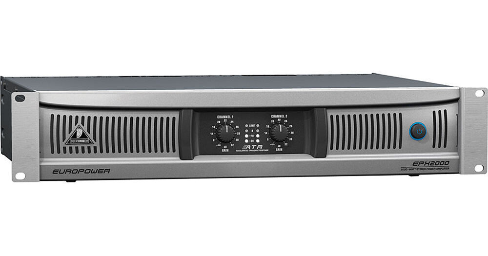 アンプ behringer EPQ1200 EPX2000 EPX4000 Behringer EuroPower EPX2000 Stereo Power Amplifier EPX2000 B&H