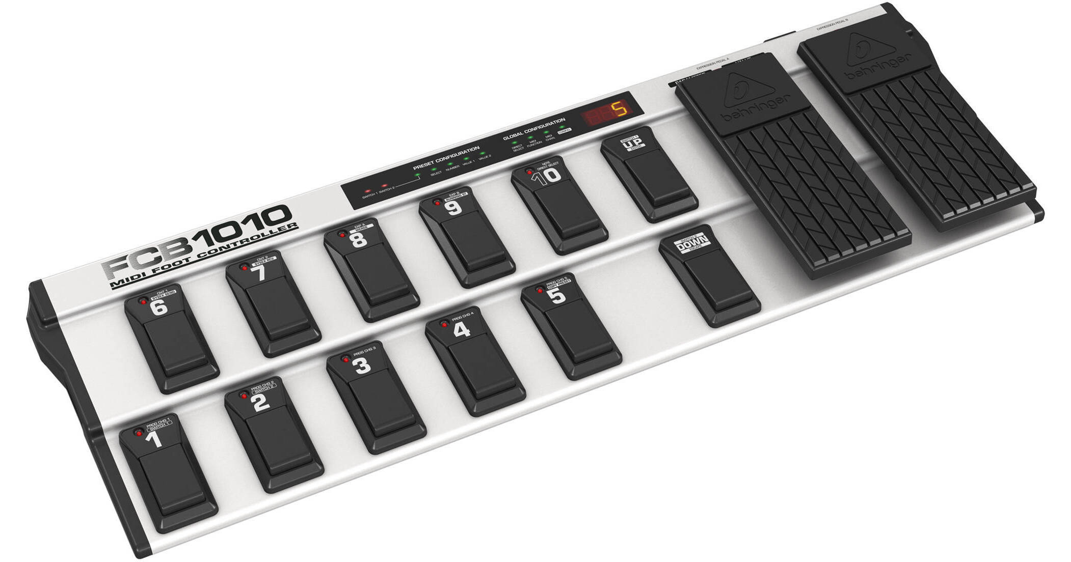 Behringer FCB1010 MIDI Foot Controller with 2 Expressi FCB1010Q