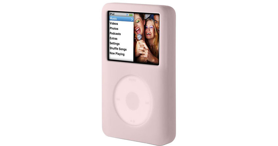 Belkin Silicone Sleeve - for iPod Classic 80 Portable F8Z210-PNK