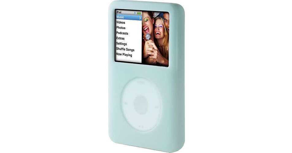 Belkin Silicone Sleeve - for iPod Classic 160GB F8Z232-BLU B&H