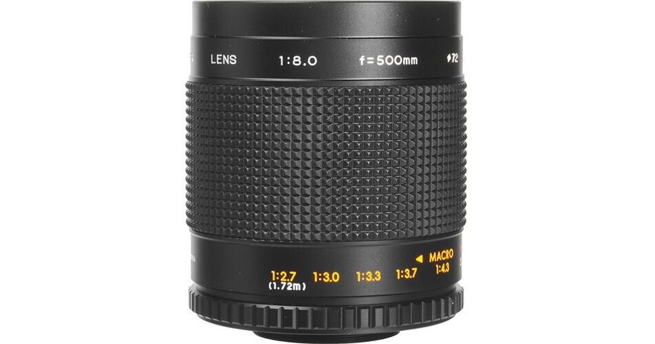 Bower 500mm f/8.0 Manual Focus Telephoto T-Mount Lens SLY5008