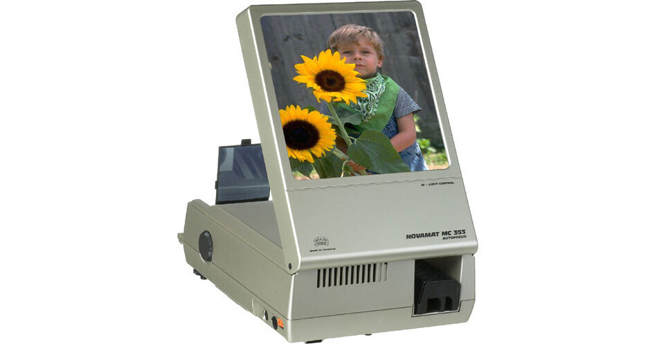 Braun Novamat MC 353AF Slide Projector/Viewer with 85mm 70353