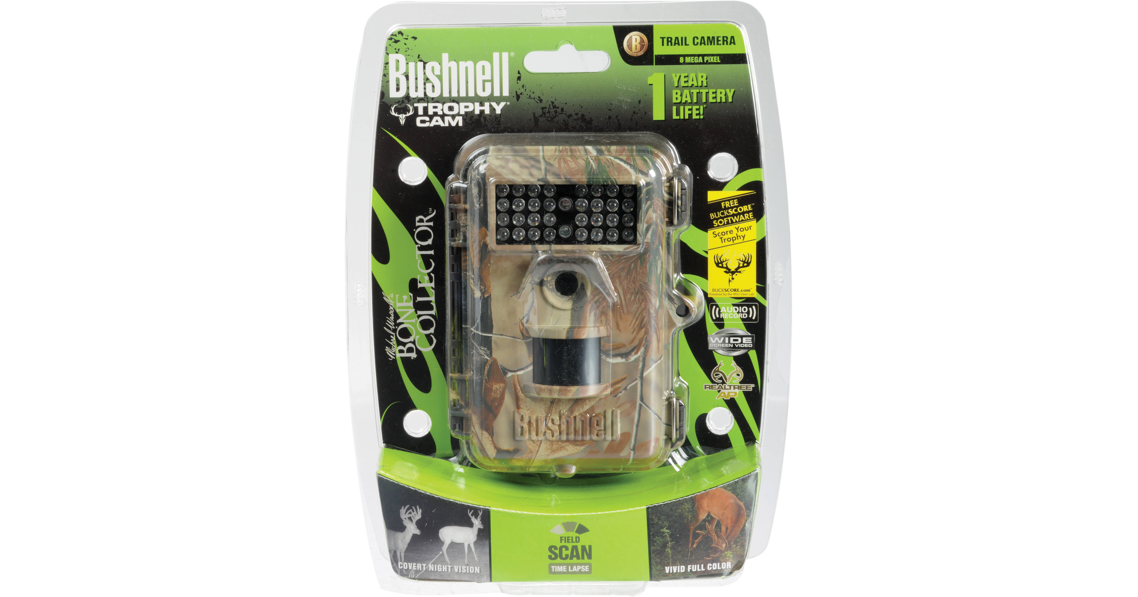 Bushnell 8MP Trophy Cam Bone Collector Edition Trail 119446C B&H