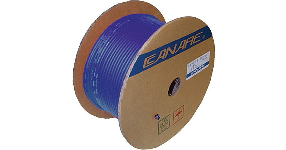 Canare LV-61S Video Coaxial Cable (500' / Blue) LV-61S 153M BLU