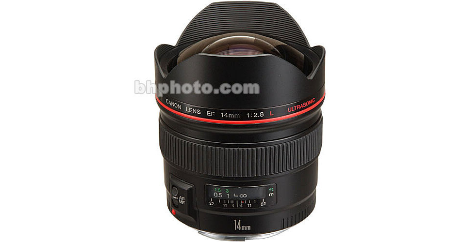 Canon Super Wide Angle EF 14mm f/2.8L USM Autofocus Lens