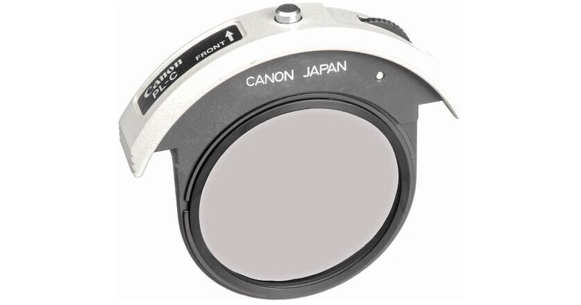 Canon 48mm Drop-in Holder with Circular Polarizing Glass