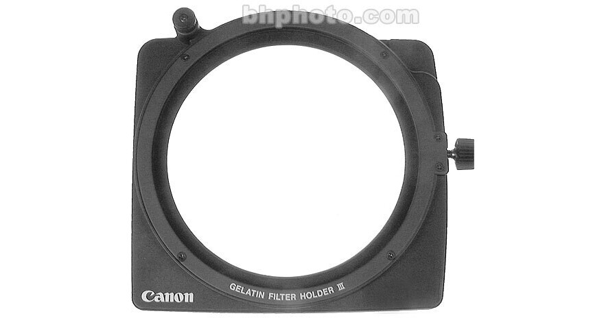 Canon Gelatin Filter Holder III for 3x3