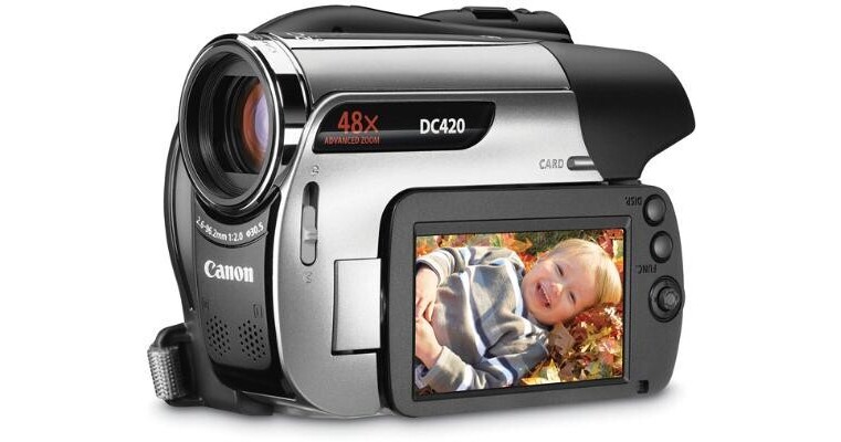 Canon DC420 DVD Camcorder 3377B001 B&H Photo Video