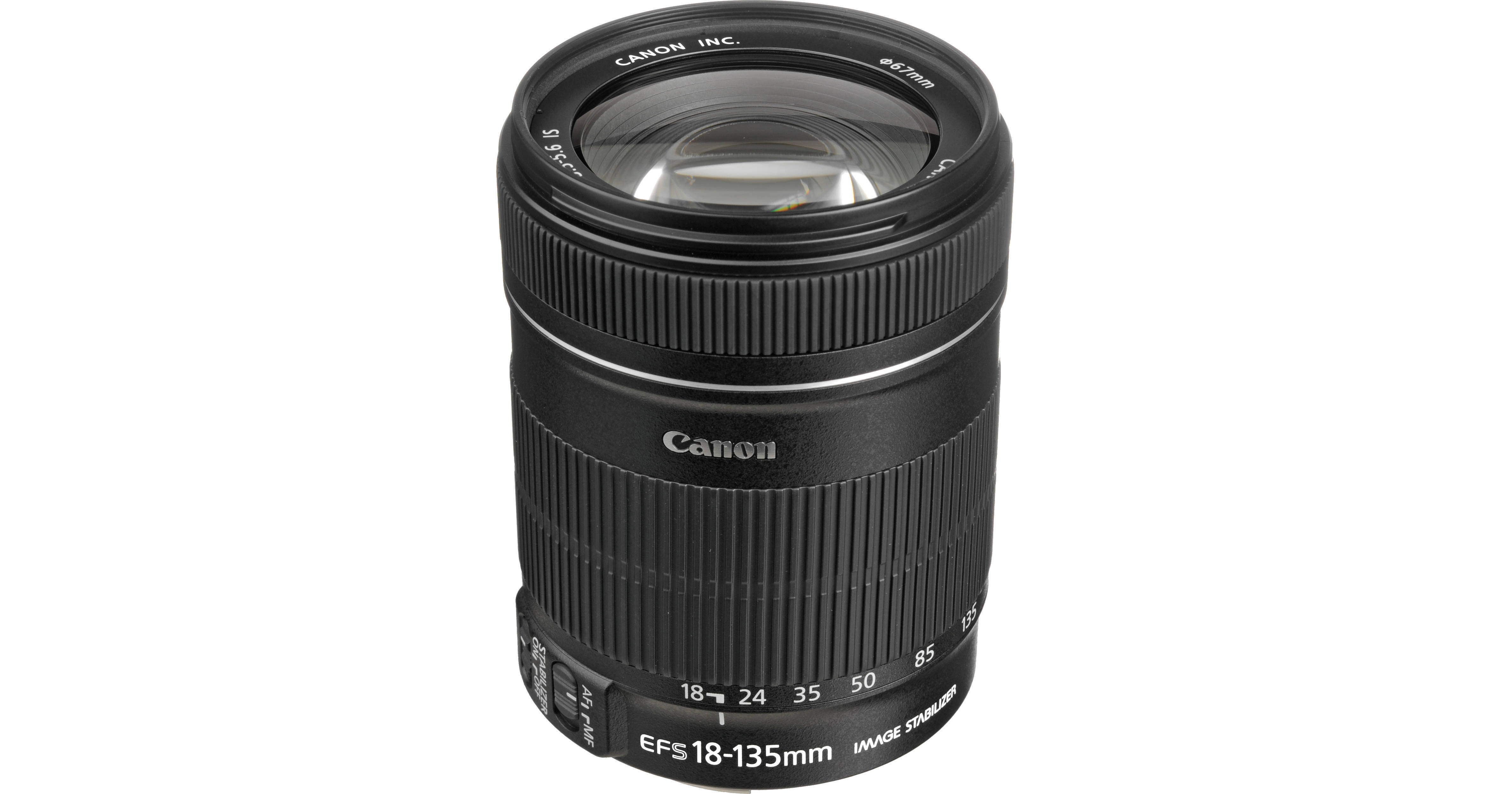 Canon EF-S 18-135mm f/3.5-5.6 IS Lens 3558B007AA B&H Photo Video