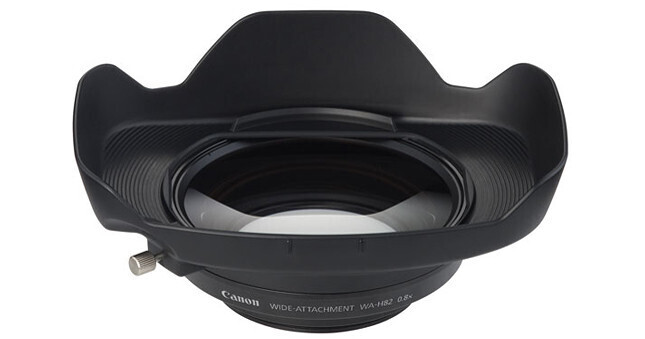 Canon WA-H82 0.8x Wide Attachment Lens 4591B001 B&H Photo Video