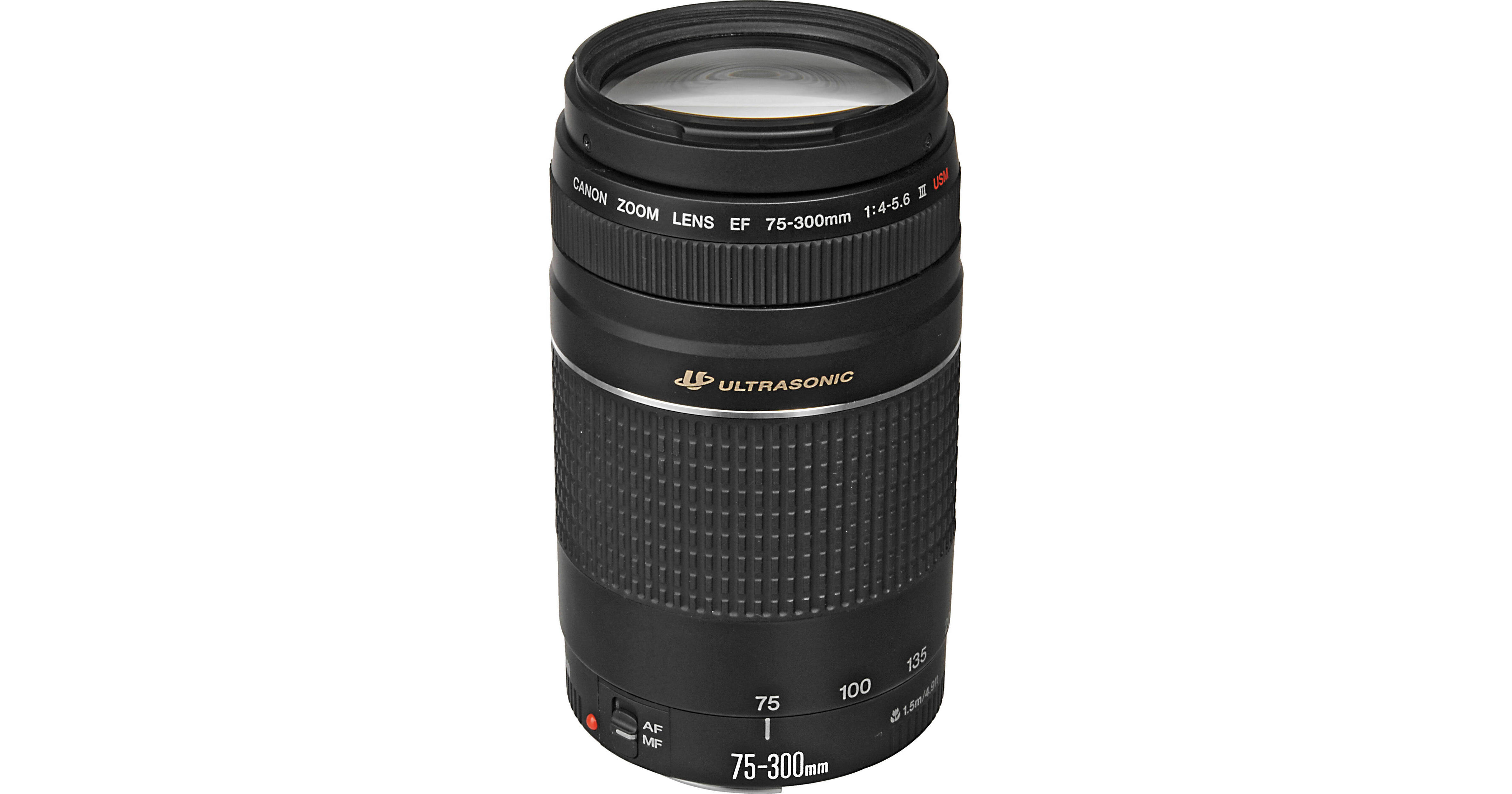 Canon EF 75-300mm f/4-5.6 III USM Lens 6472A004AA B&H Photo Video