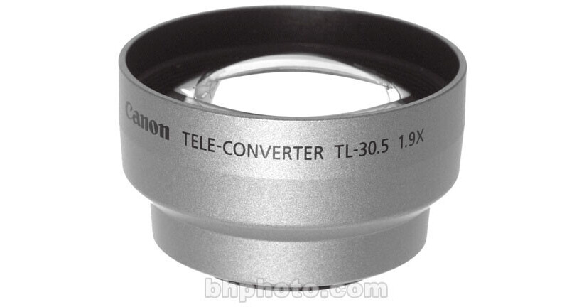Canon TL30.5 30.5mm 1.9x Telephoto Converter Lens 6740A001 B&H