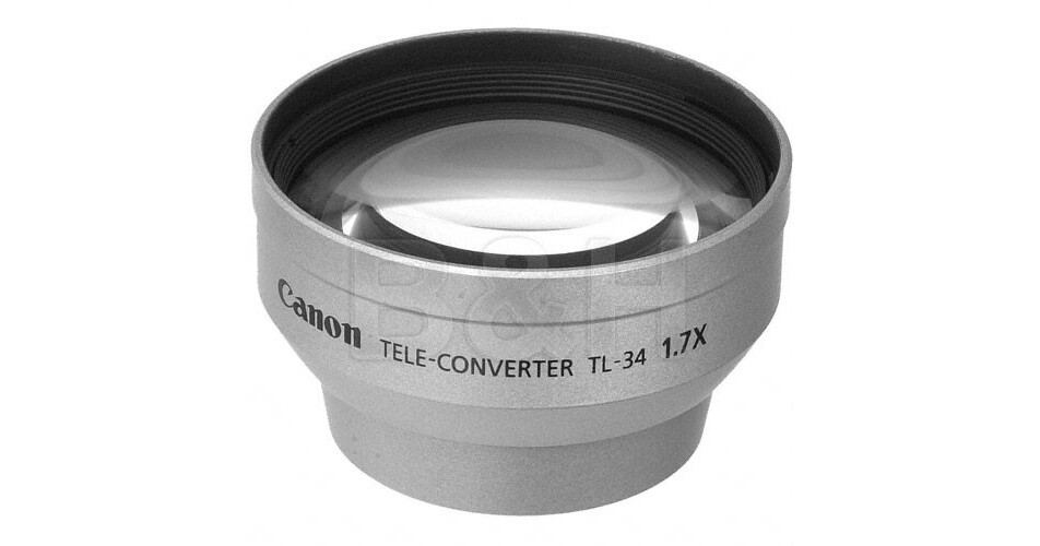 Canon TL-34 34mm 1.7x Telephoto Converter Lens 8079A001 B&H