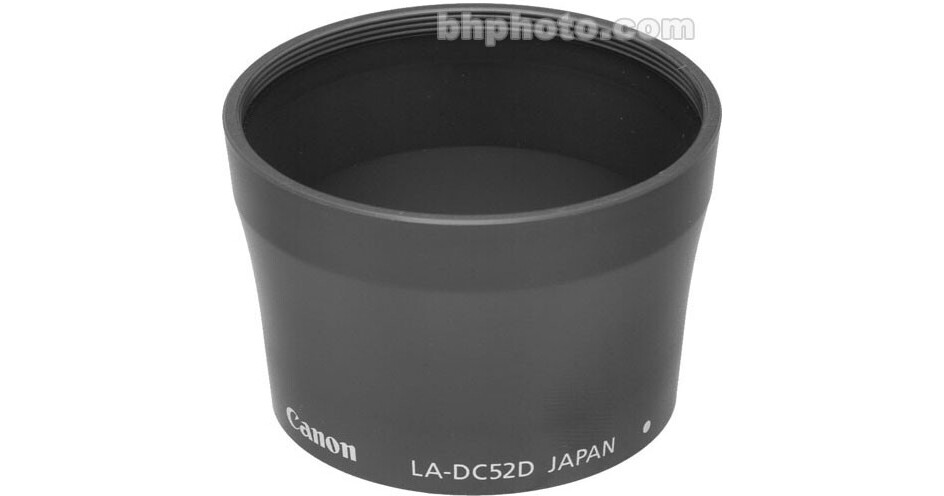 Canon LA-DC52D Lens Adapter for A80 & A95 9086A001 B&H Photo