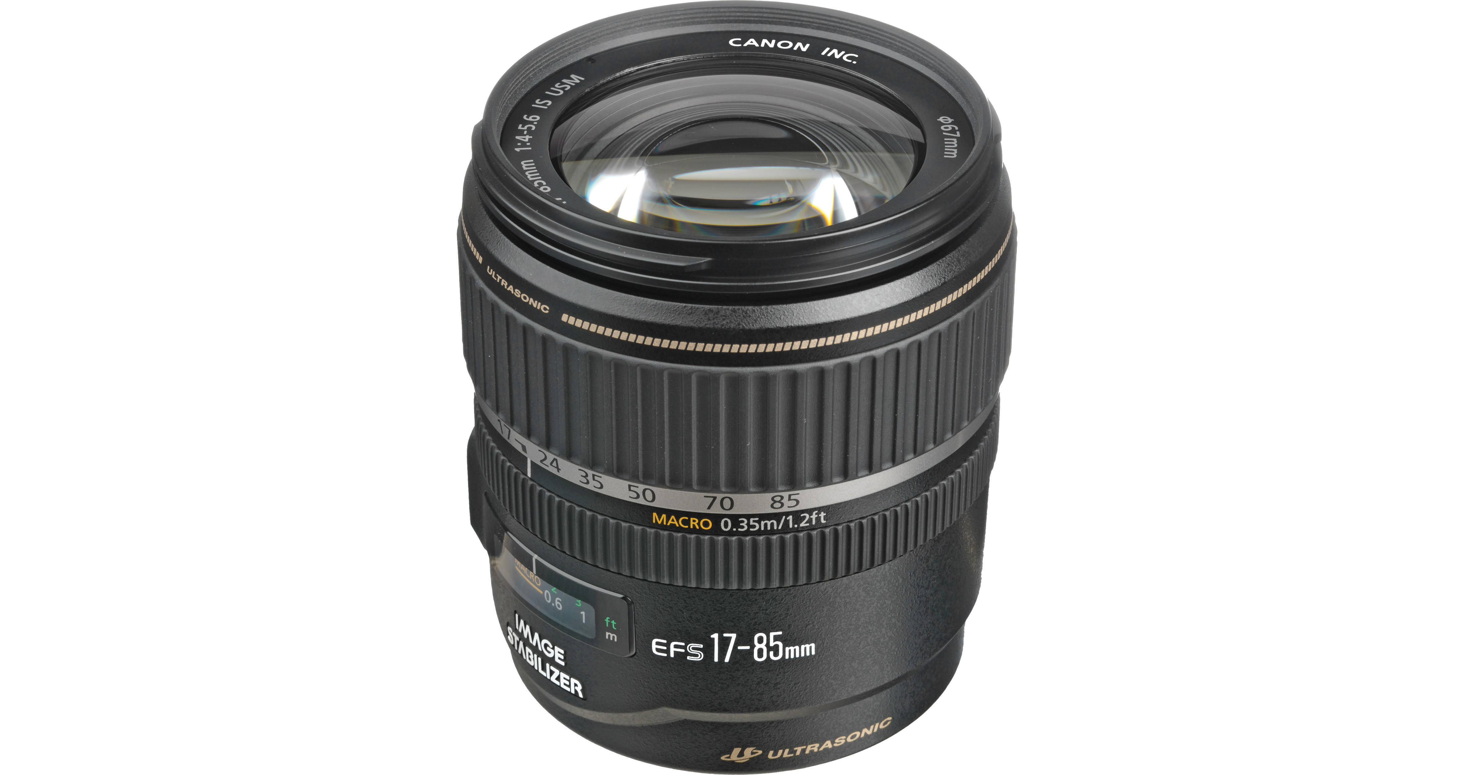 Canon EF-S 17-85mm f/4-5.6 IS USM Autofocus Lens 9517A002BA B&H