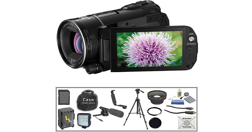 Canon VIXIA HF S200 Flash Memory Camcorder with Advanced