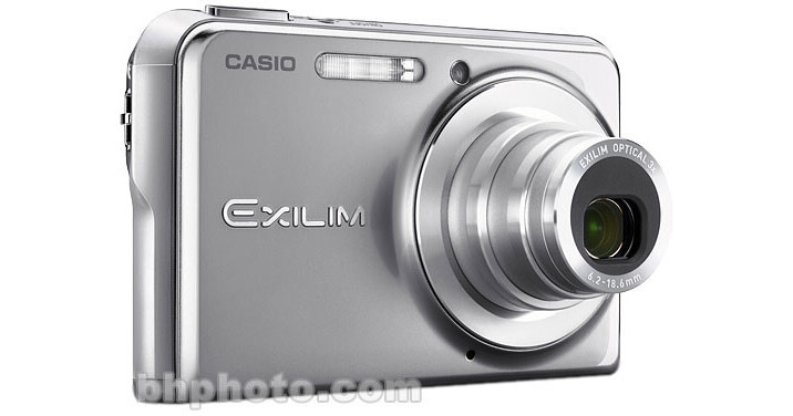 Casio Exilim EX-S770 Digital Camera (Silver) EXS770SRDBA B&H
