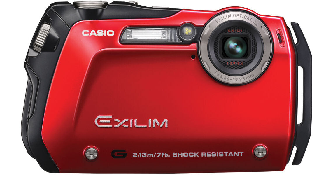 Casio Exilim EX-G1 Digital Camera (Red) 