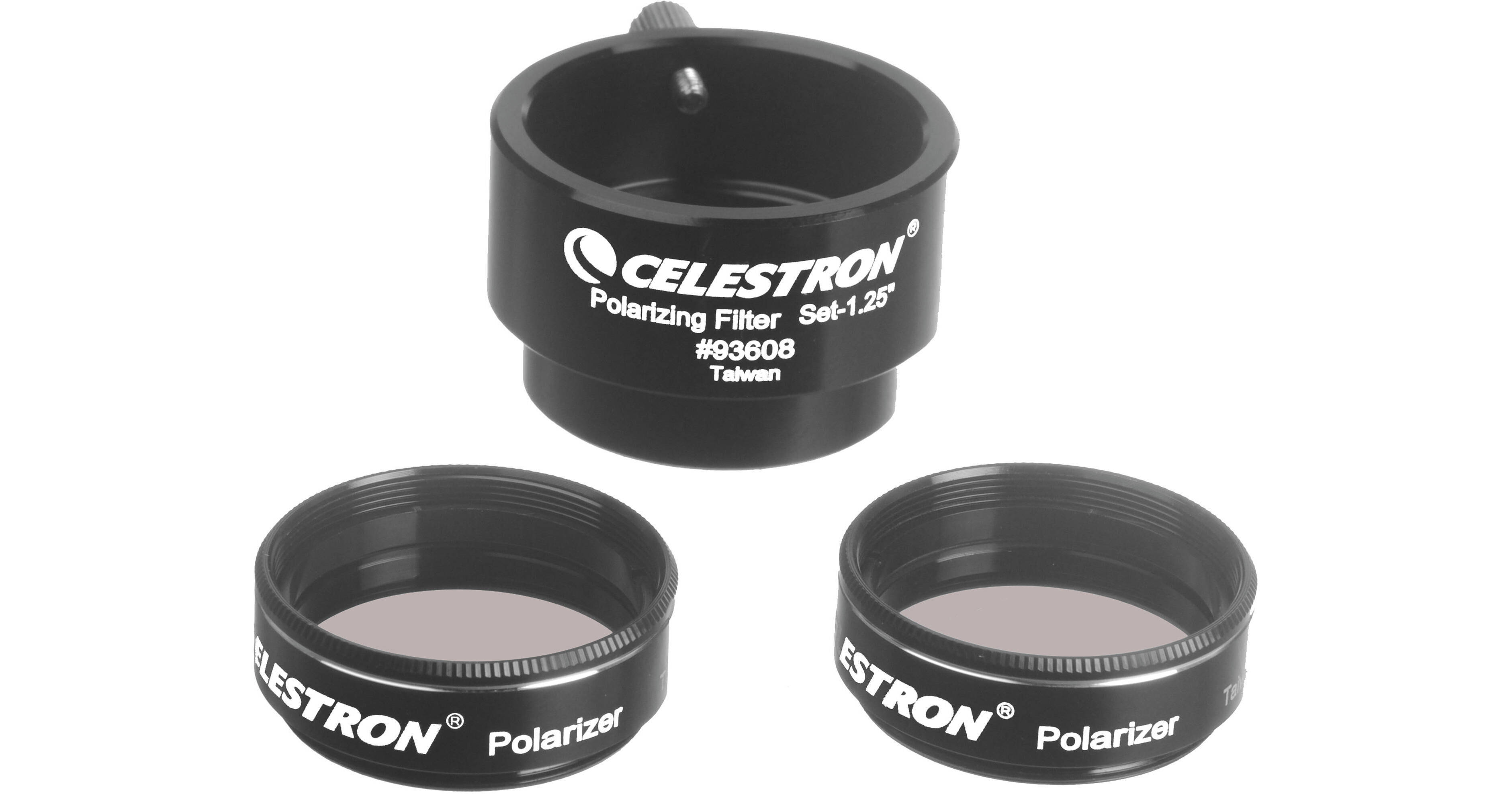 Polarizer 2点まとめ買いセット Celestron Polarizing Filter Set (1.25